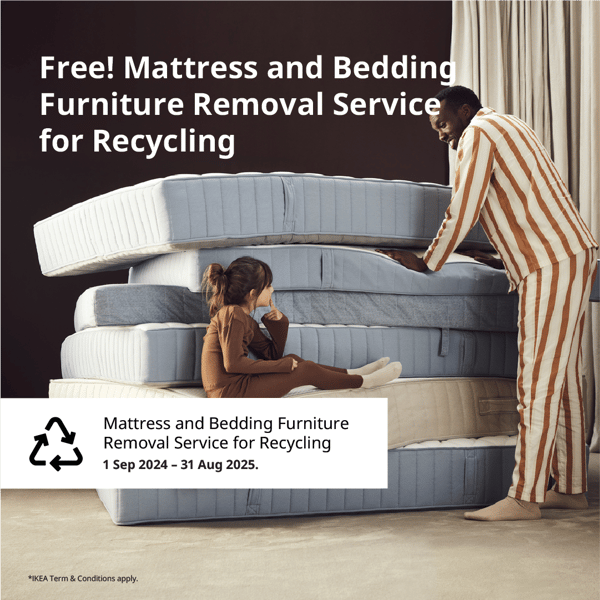Free! Mattress and Bedding Furniture Removal Service for Recycling