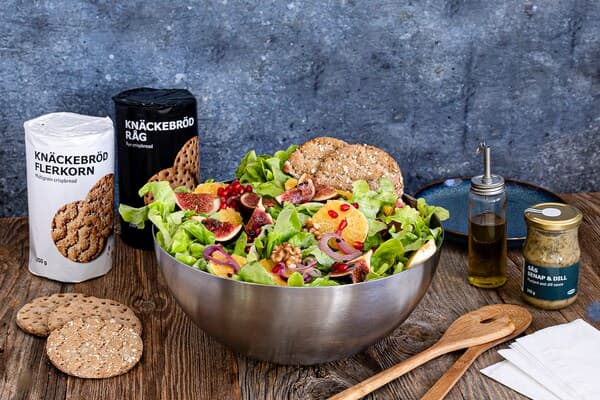 Frischer Wintersalat