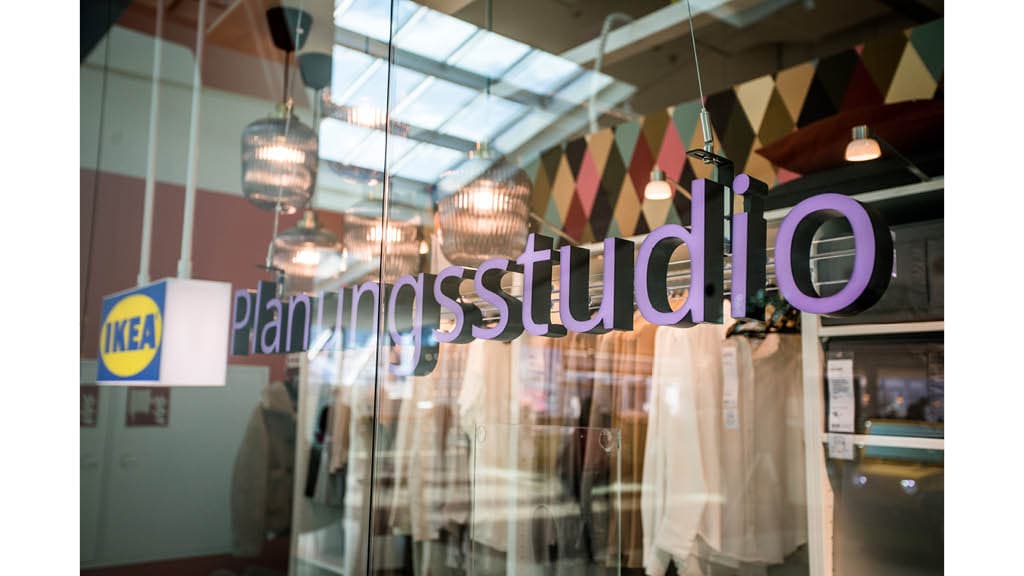 Front eines Ikea Planunstudios