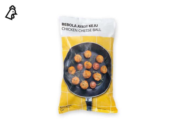 Frozen IKEA  Chicken Cheese Ball, 1kg