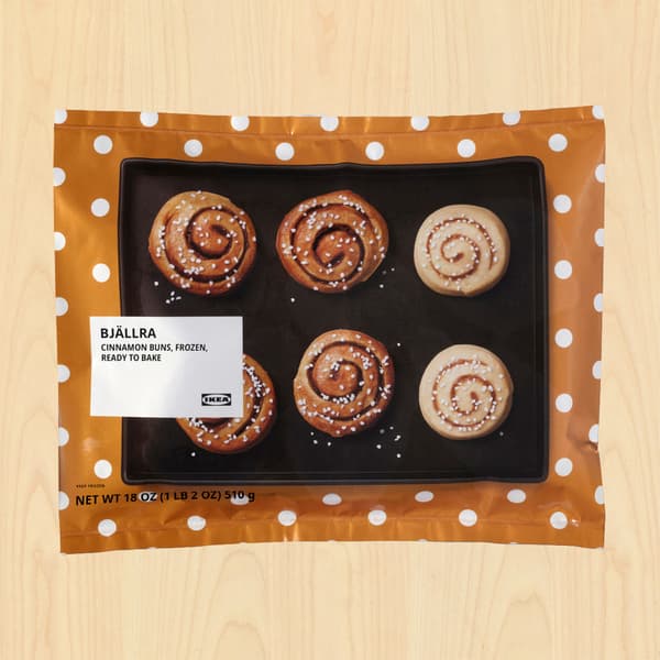 Frozen pack of Cinnamon buns