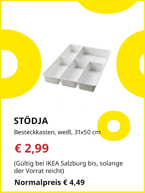 Frühlingsoffer Besteckkasten