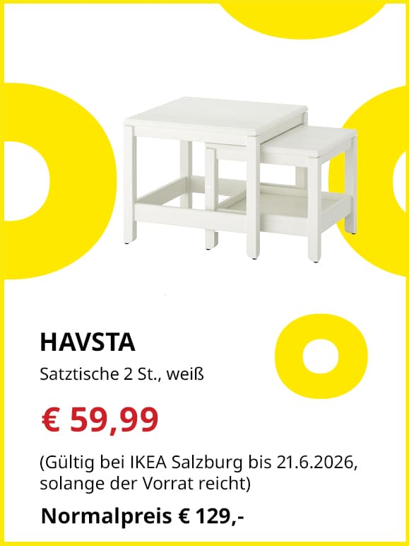 Frühlingsoffer Satztische 