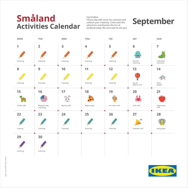 Fun activities for kids at Smales, IKEA Tebrau