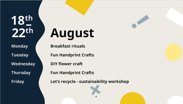 Fun August