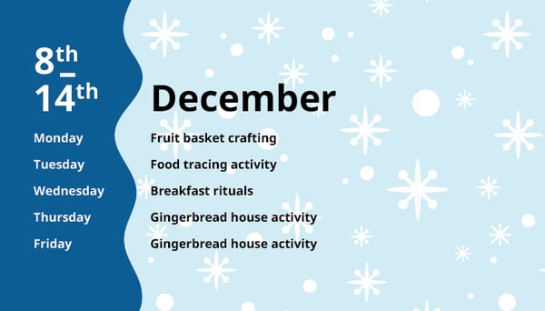 Fun December activities