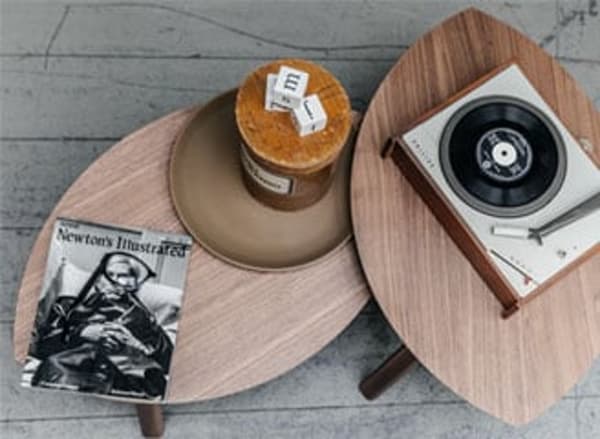 Furnishing a living room — STOCKHOLM side table — IKEA interior inspiration