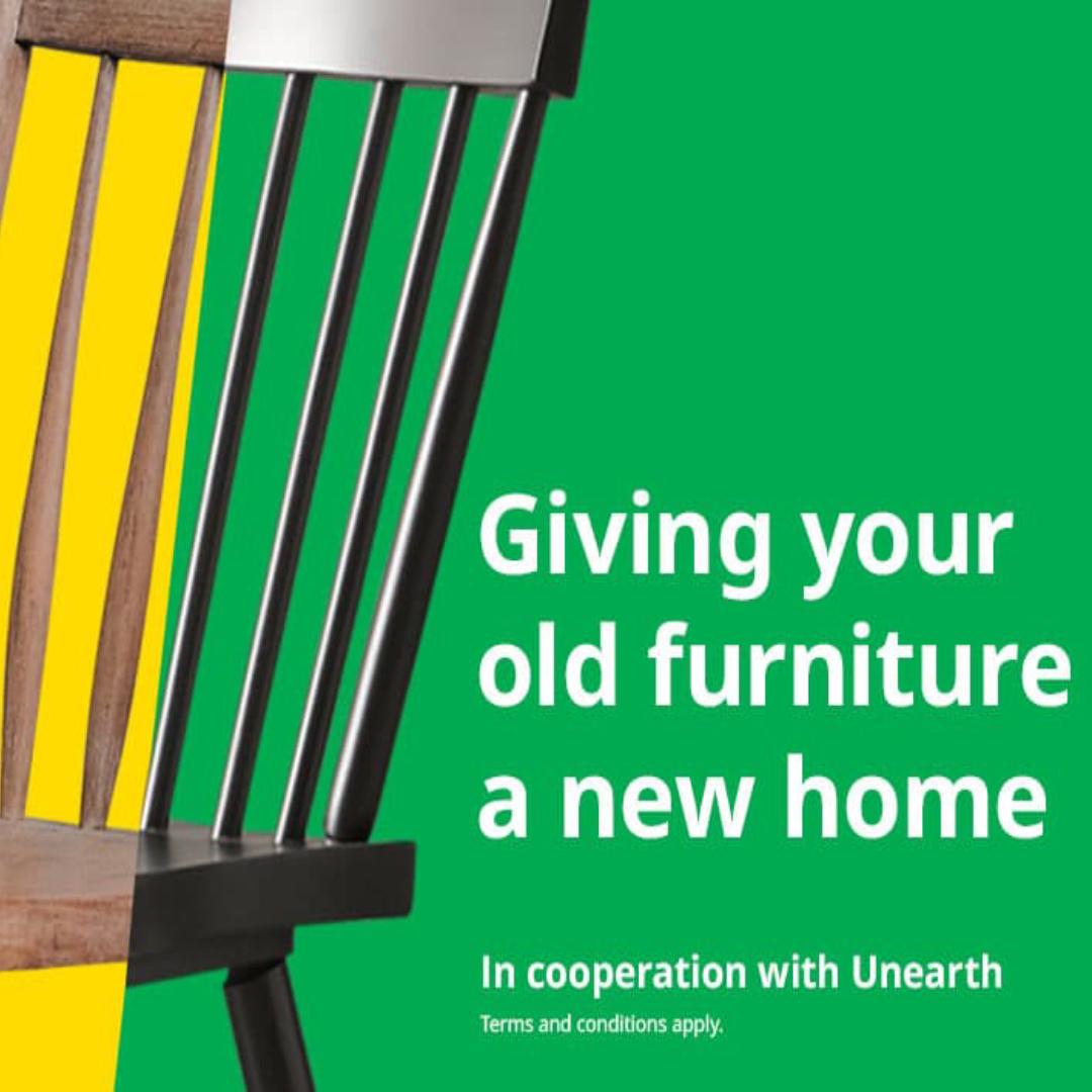 Furniture removal service by Unearth