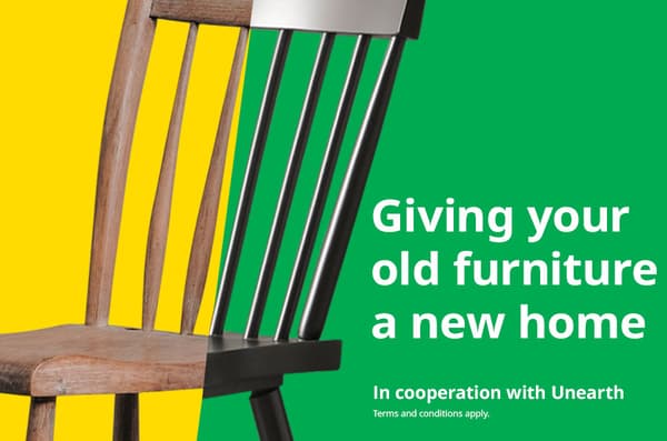 Furniture removal service by Unearth