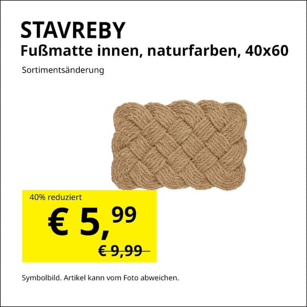 Fußmatte natur