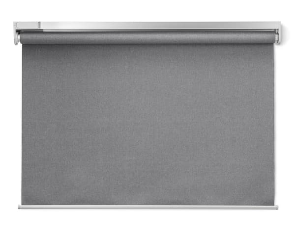 FYRTUR smart window blind rolled out, shown against a white background.