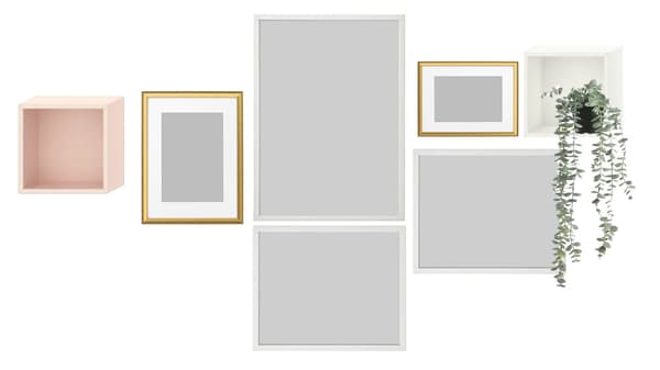 Gallery wall example
