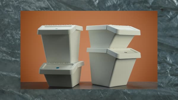 Gama de caixotes de reciclage