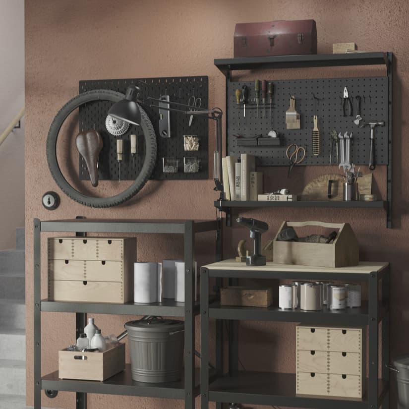 Garage makeover on a budget