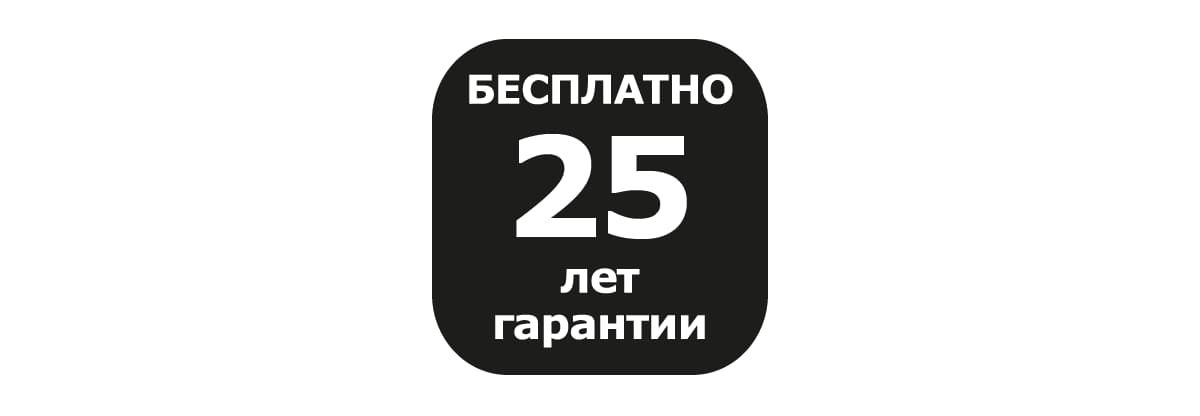 Гарантия на кухни ИКЕА 25 лет