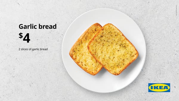 Garlic bread x 2