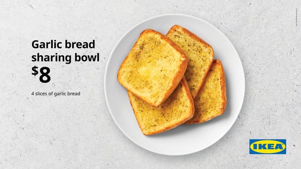 Garlic bread x 4