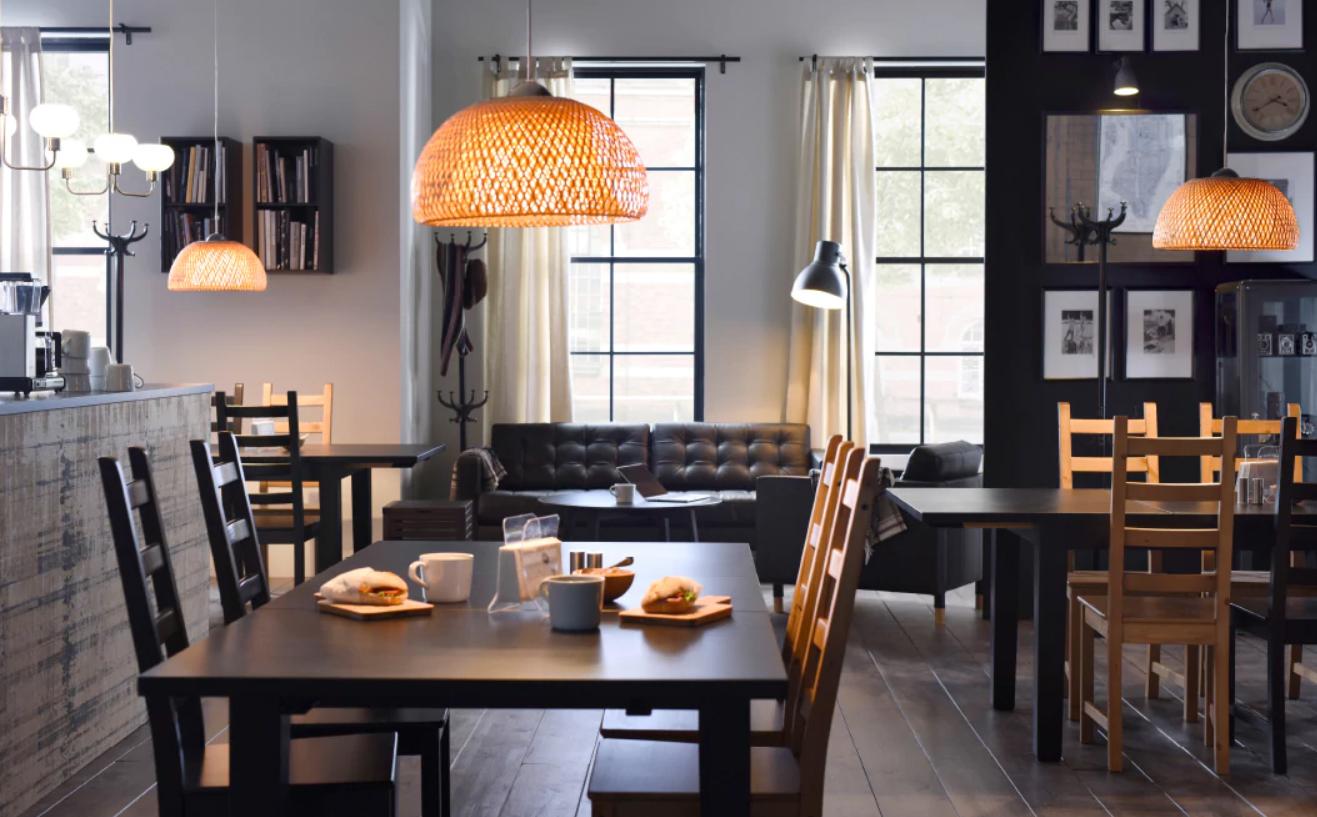Gemütliches Bistro für längeren Aufenthalt IKEA