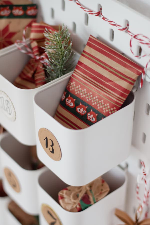 Geschenke für Adventskalender mit SKÅDIS