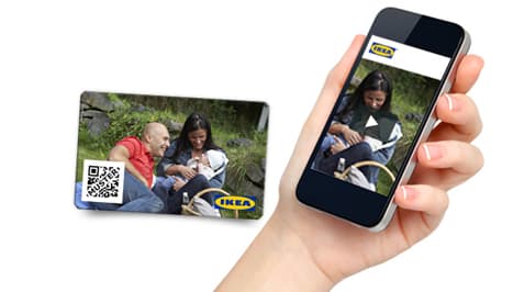 Gestalte deine IKEA Geschenkkarte mit einem individuellen Videogruß
