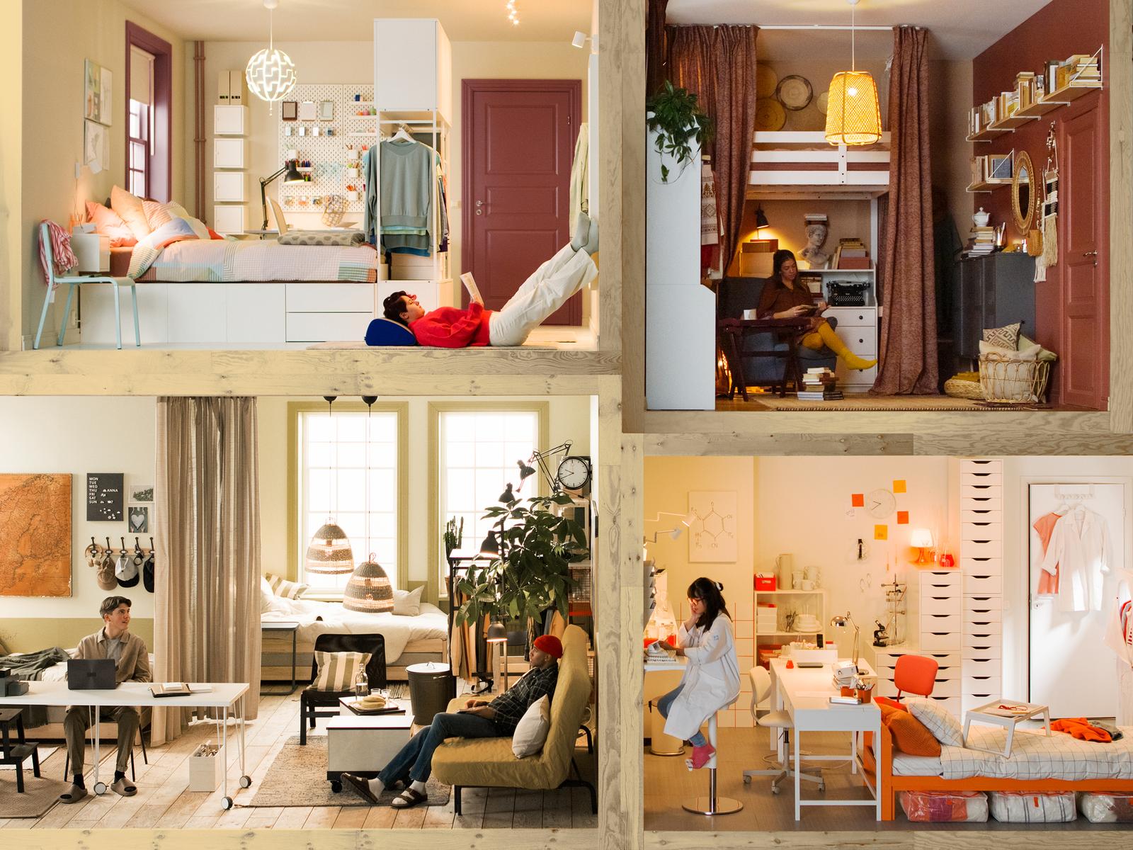 Storage for your student room IKEA