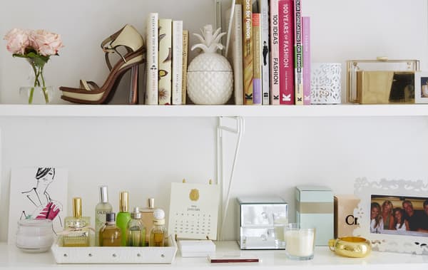 Get storage ideas from Dria’s one-room home.