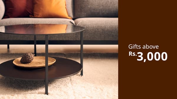 Gifts above Rs.3000