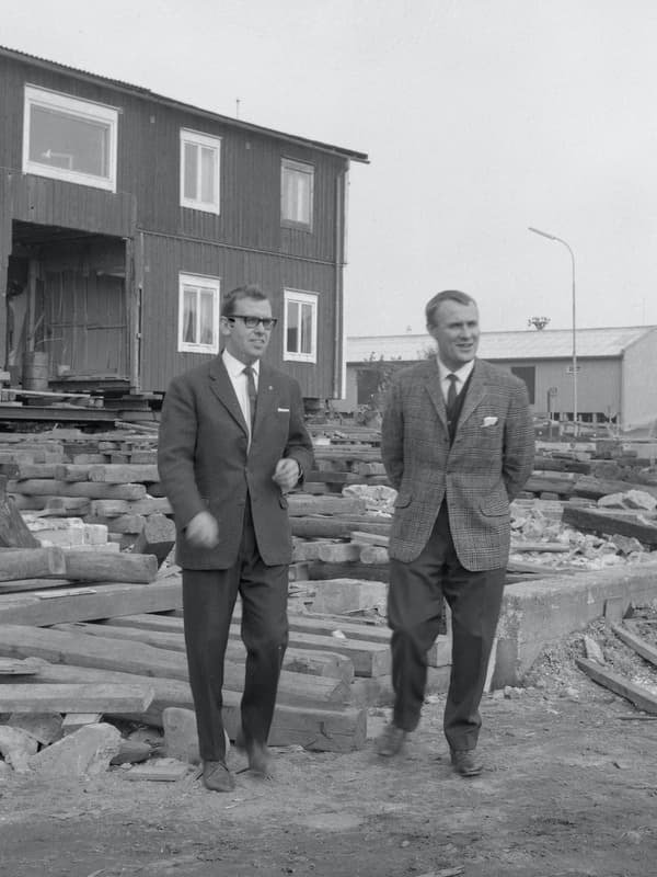  Gillis Lundgren and Ingvar Kamprad.