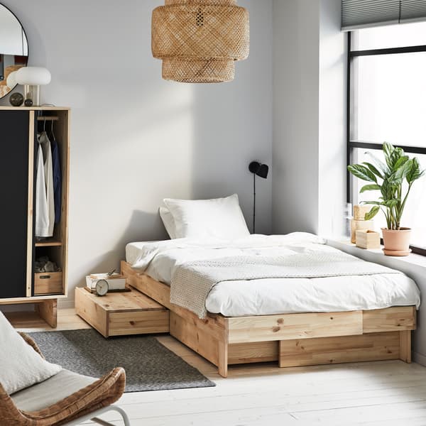 GLAMBERGET uitschuifbaar bed 