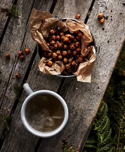 Gli infusi EGENTID sono ideali per preparare snack speziati, come i ceci tostati al chai e peperoncino - IKEA