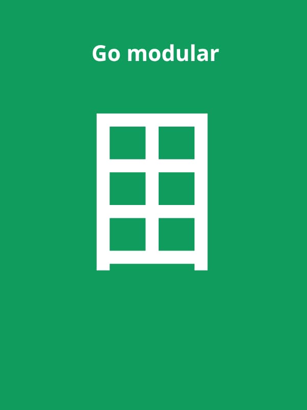 Go modular