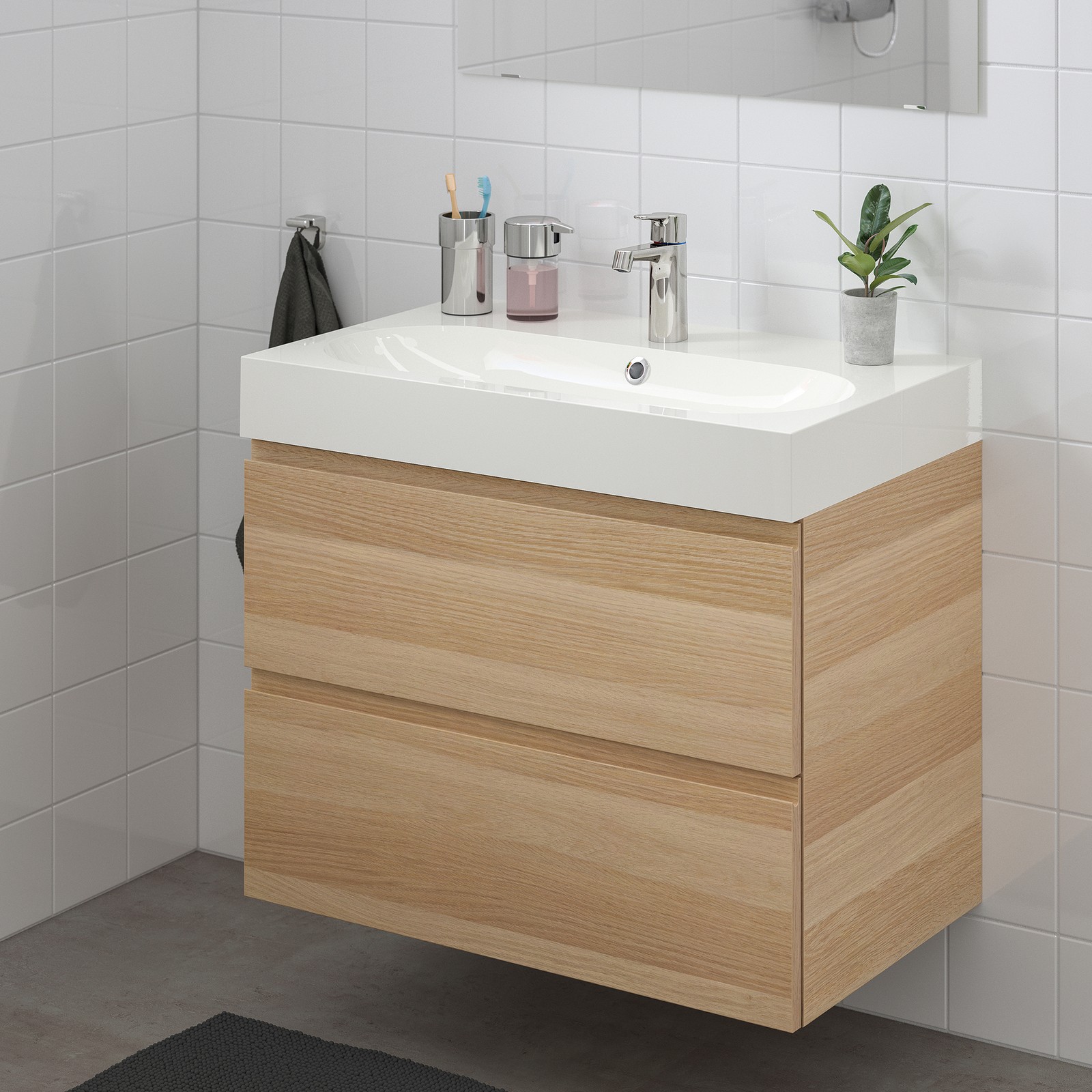 Building your own vanity IKEA