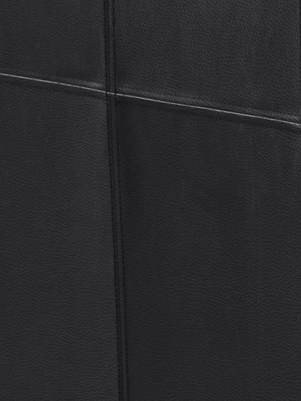 Grann/Bomstad sort læder/tekstil til KIVIK.