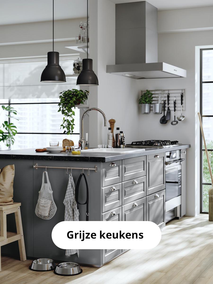 Grijze keuken