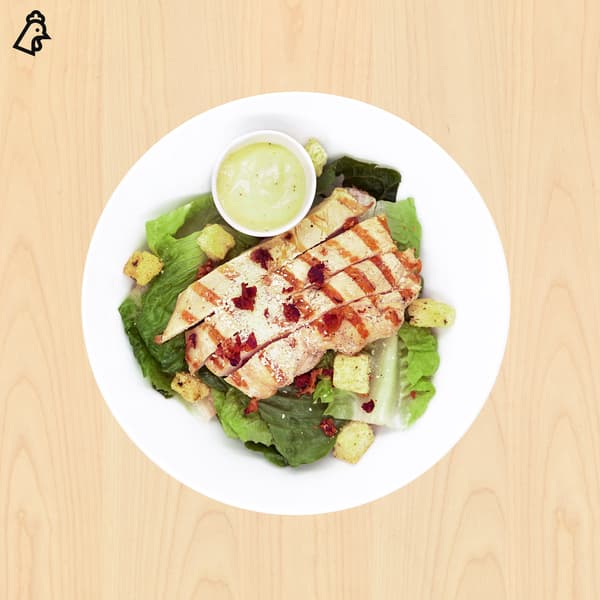 Grilled Chicken Salad
with Ceasar dressing
₱225