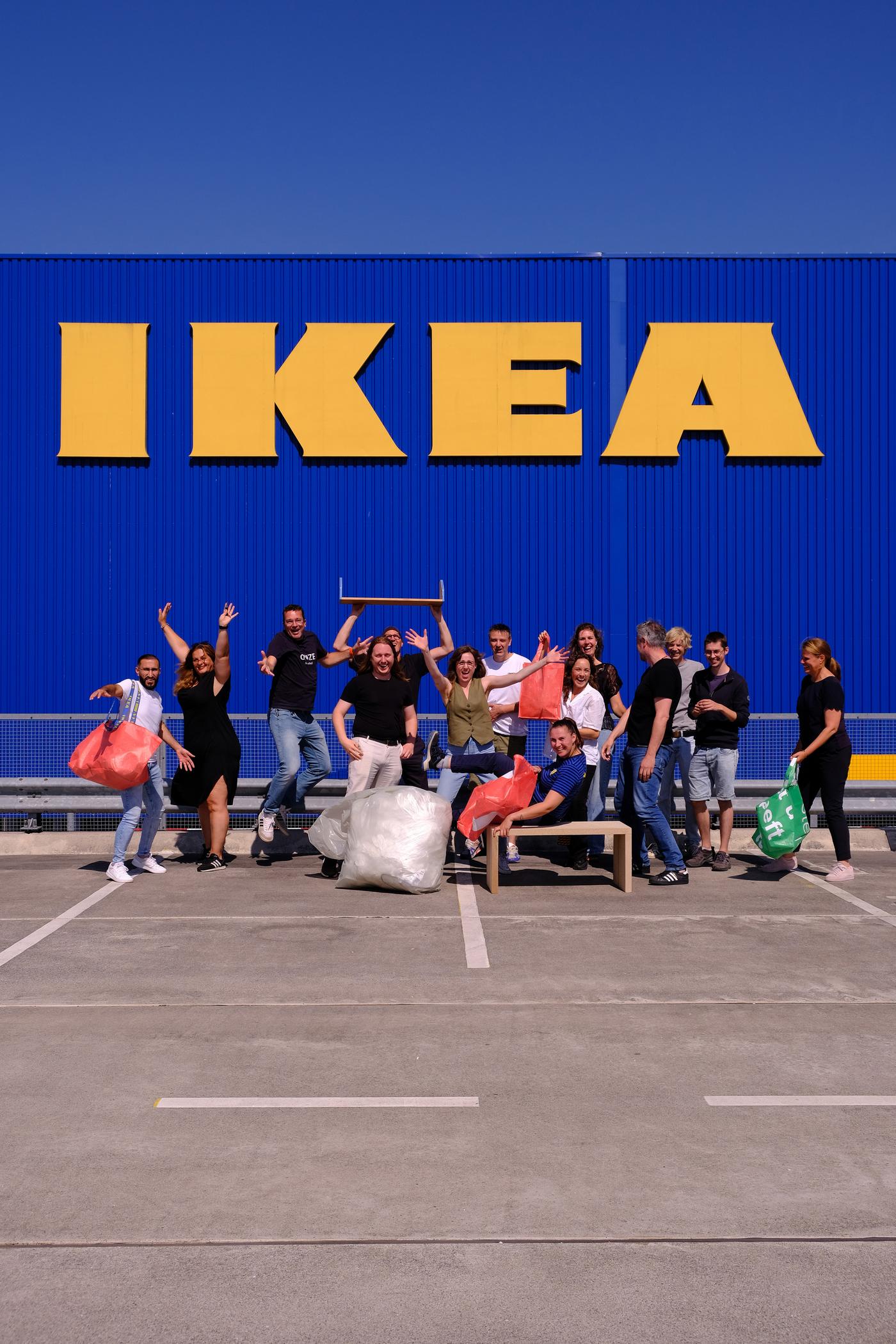 Groepsfoto - IKEA en partners