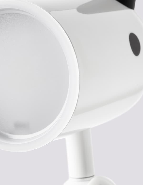 Gros plan de la lampe KRUX.