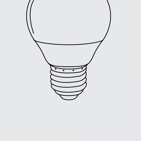 Große E27-Fassung für Glühbirnen