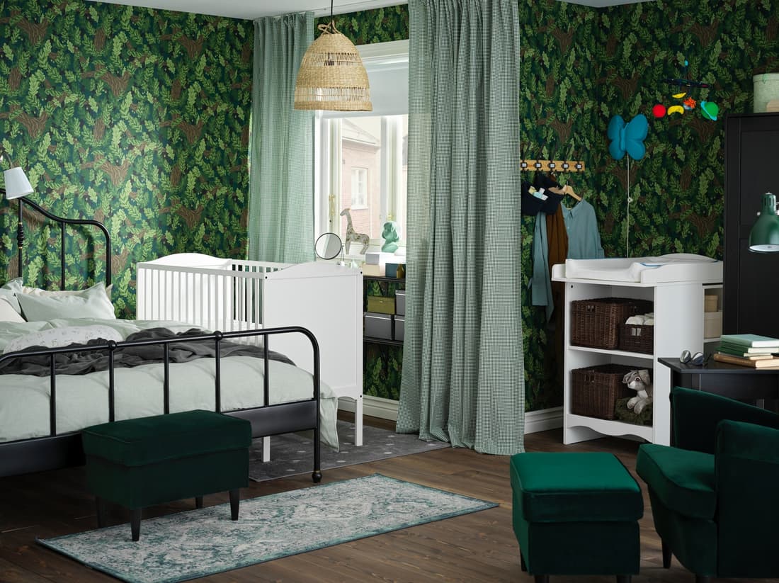 Elternschlafzimmer mit Babyecke einrichten - IKEA Deutschland