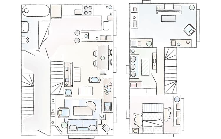 Offene Wohnraumgestaltung in einer Fabrik - IKEA Deutschland