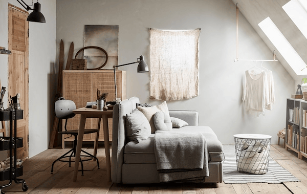 Guest room? Office? Relaxation zone? Yes.