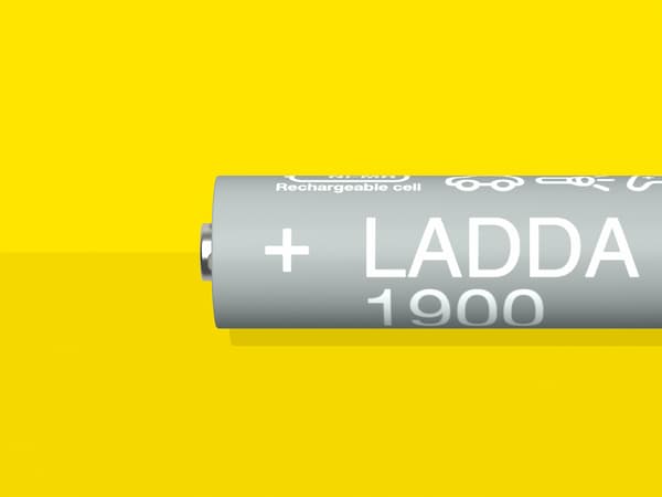 Guide avec des informations sur les piles rechargeables LADDA, les chargeurs de piles et le développement durable.