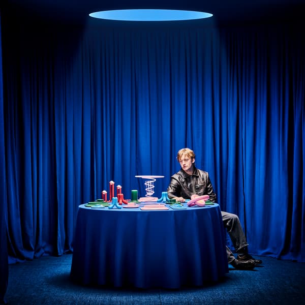 Gustaf Westman with his collection for IKEA