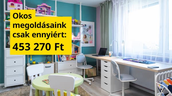 Gyerekszoba  berendezve 453 270 Forintból.