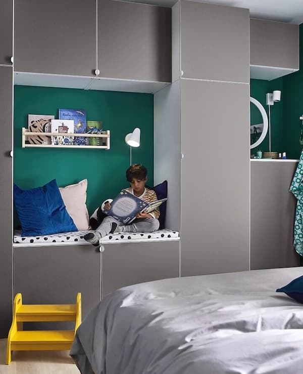 Habitación principal con espacios compartidos