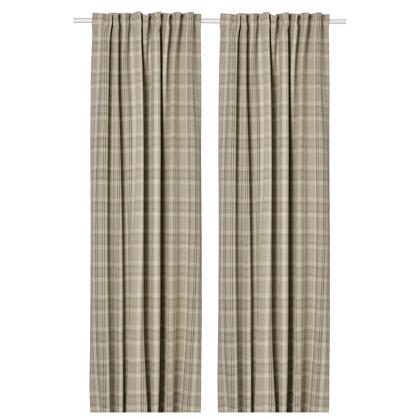 HÄGGVECKMAL curtains