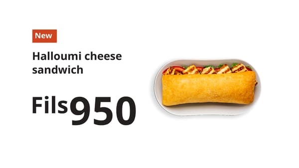 Halloumi Cheese Sandwich 