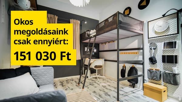 Hálószoba dolgozósarokkal.