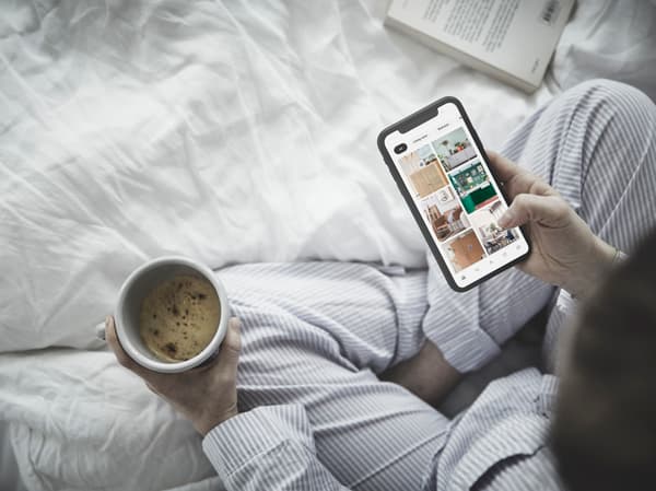 hálószoba ikea shoppable 