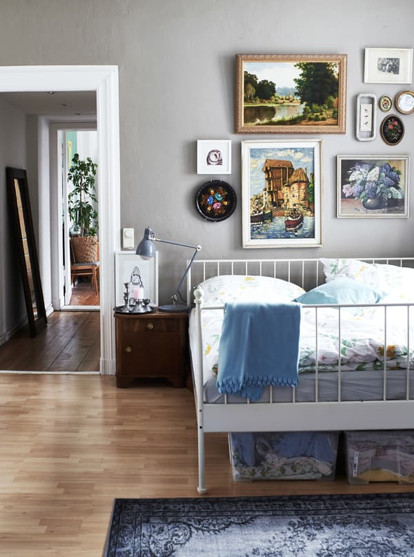 Hang a personal picture gallery.